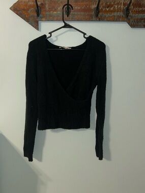 Abercrombie & Fitch Black Knit Top